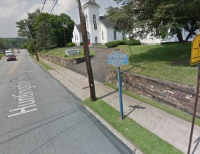 July 2015 Google Streetview image shows the marker still there
