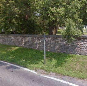 August 2014 Google Streetview image shows the marker missing
