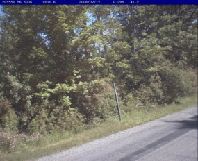 Undated Photo from PennDot video log.  This post is apparently long gone. 