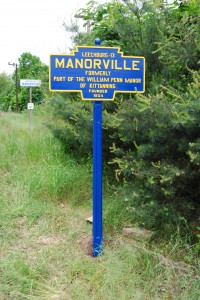 May 2017 photo by Mike Wintermantel shows the marker repainted and reinstalled