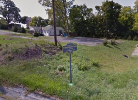 September 2011 Google Streetview image shows the marker still there